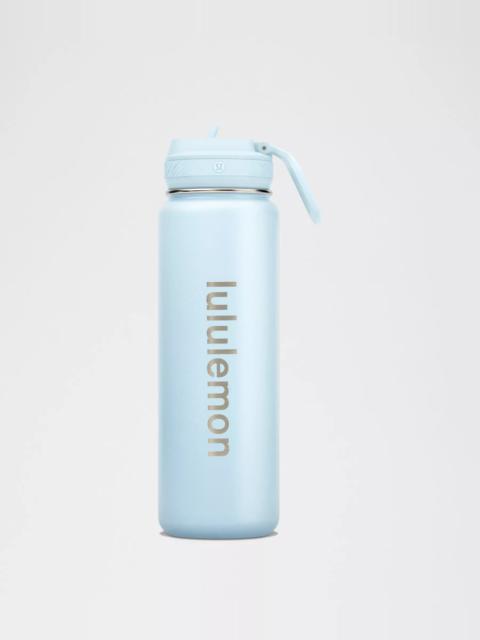 lululemon Back to Life Sport Bottle 24oz *Straw Lid