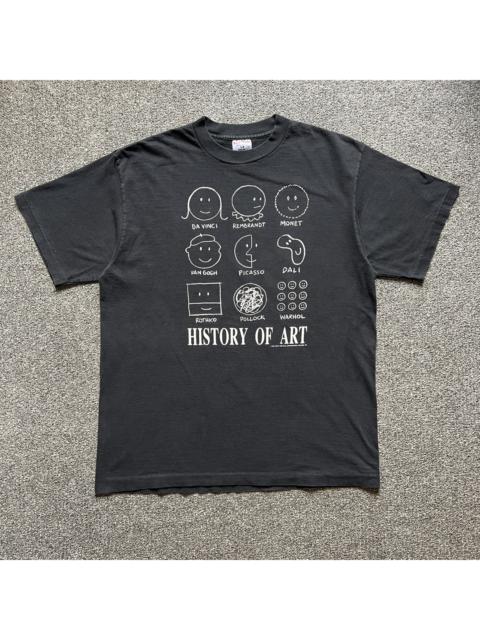 Other Designers Vintage - Vintage History Of Art Tee 90s