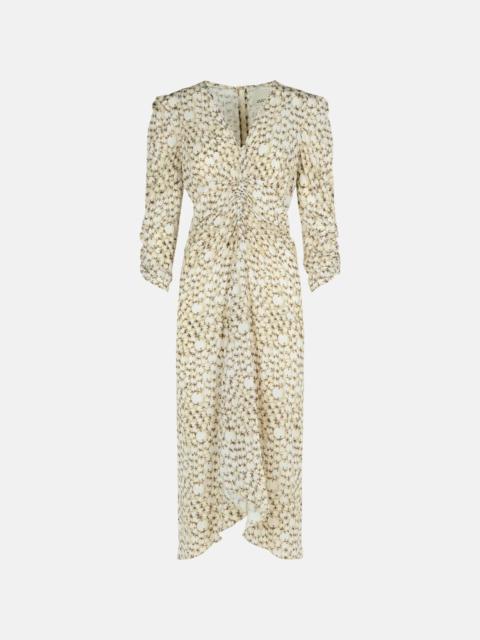 Isabel Marant 'ALBINI' 'ECRU' SILK DRESS