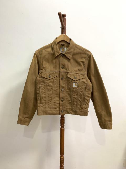 Other Designers Vintage Carhartt Trucker Jacket Faded