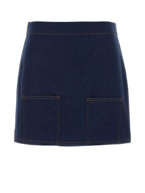 FENDI Fendi Women Denim Mini Skirt