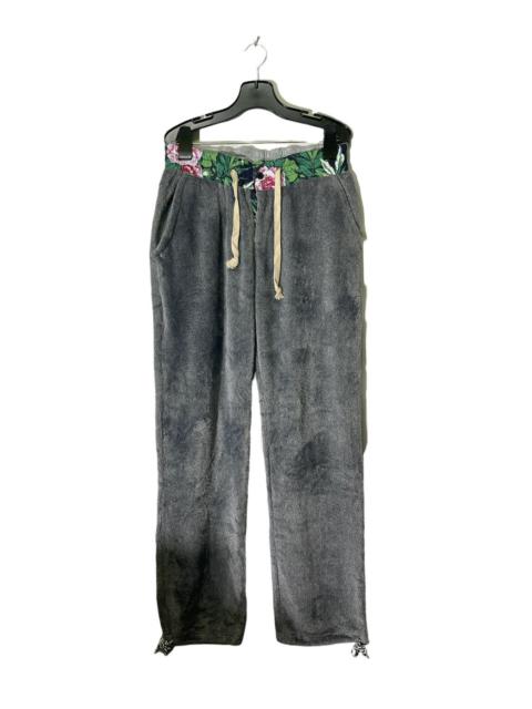 Other Designers Japanese Brand - LOUD ANGEL FLORAL FLEECE PANTS