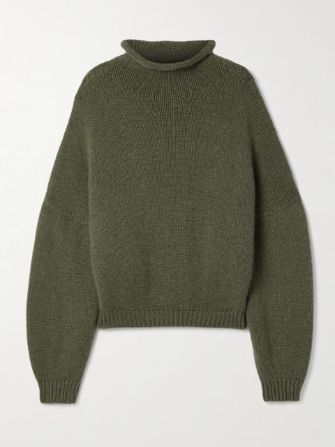 KHAITE Juniper Cashmere Turtleneck Sweater
