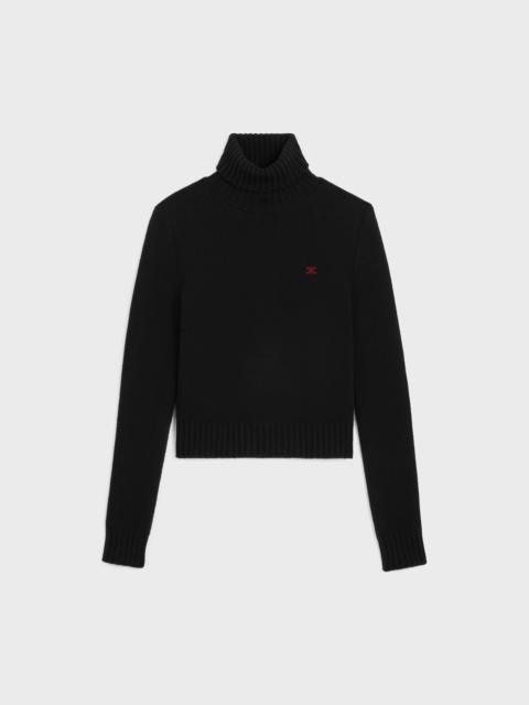 CELINE turtleneck sweater IN wool and cashmere