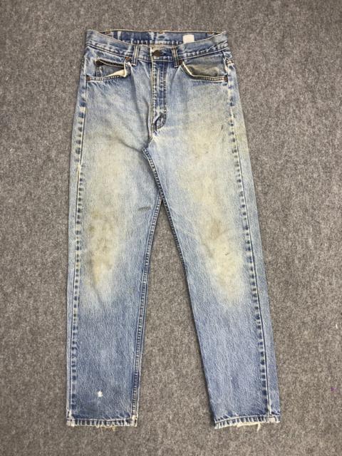 Other Designers Vintage - Vintage 90s Levis 505 Orange Tab Light Wash Jeans