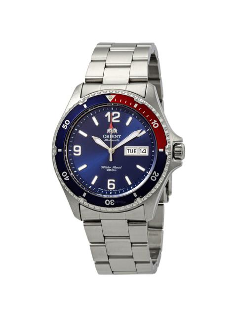 Orient - Open Box - Orient Mako II Automatic Blue Dial Pepsi Bezel Men's Watch FAA02009D9