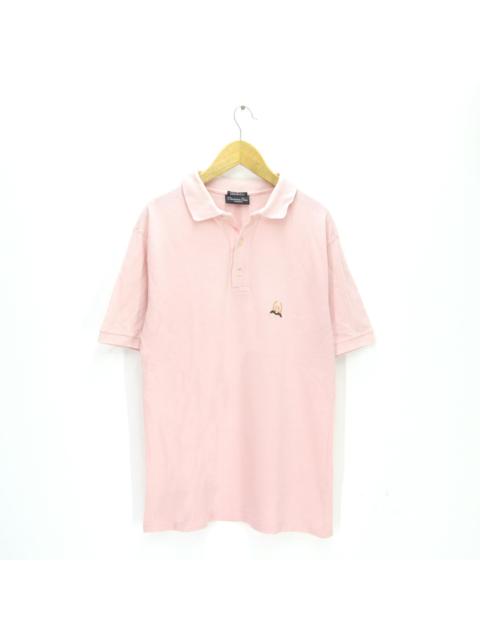 Other Designers Vintage - CHRISTIAN DIOR Polo Shirt Logo Embroidered Made In Italy