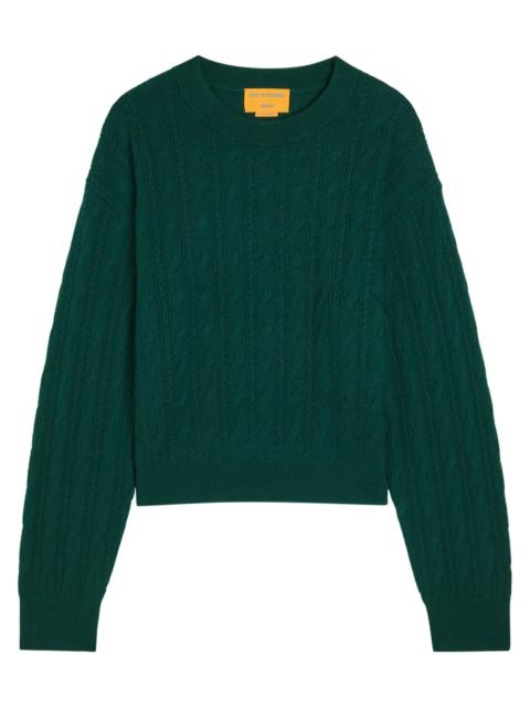 GUEST IN RESIDENCE Guest In Residence Cable-knit Cashmere Jumper