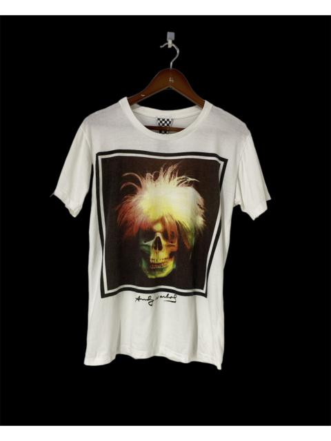 Other Designers Vintage - Vintage Andy Warhol Shirt Skull Reborn