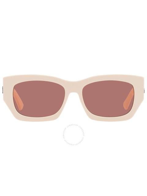 Jimmy Choo Burgundy Cat Eye Ladies Sunglasses CAMI/S 0SZJ/4S 56