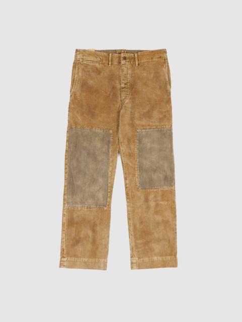 RRL by Ralph Lauren Double RL Corduroy Field Chino Pants w/ Repairs