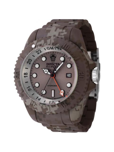 Other Designers Invicta Reserve GMT Date Quartz Beige Dial Men's Watch 45938