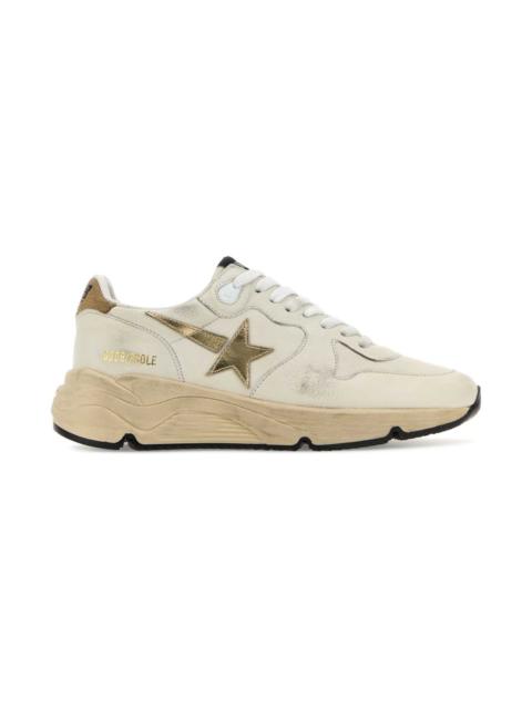 Golden Goose Multicolor Leather Running Sole Sneakers