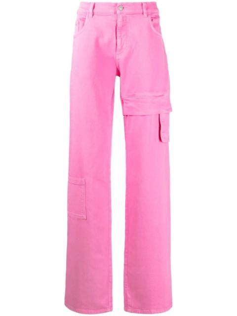 1017 ALYX 9SM 1017 ALYX 9SM Pink Oversized Denim Cargo Pants Small