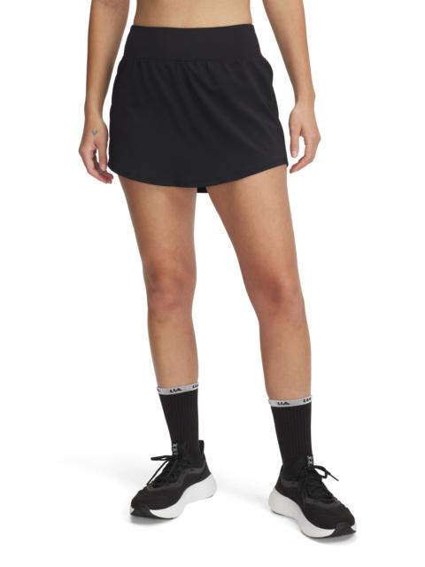 Under Armour Under Armour Vanish Flex Skort in Black/Black at Nordstrom