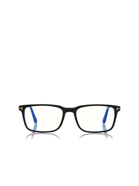 TOM FORD BLUE BLOCK RECTANGULAR OPTICALS