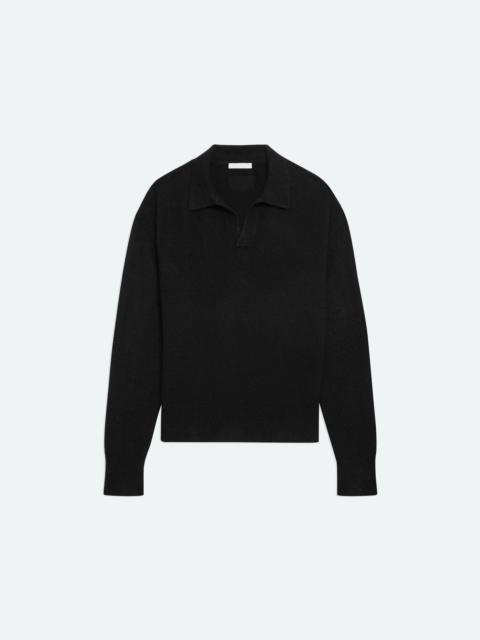 Helmut Lang BRUSHED POLO SWEATER