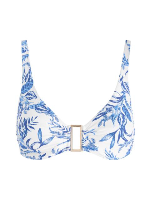 MELISSA ODABASH Melissa Odabash Bel Air Printed Underwired Bikini top