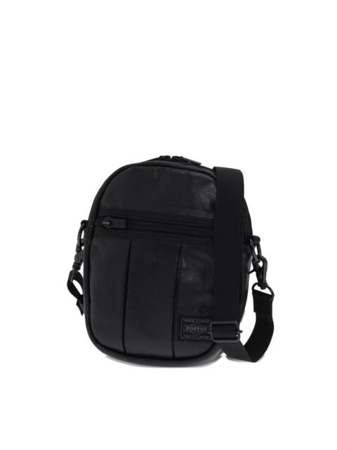 PORTER LEATHER PANELLED SHOULDER BAG