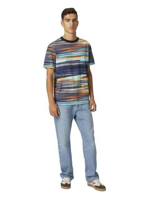 Missoni Missoni Five Denim Pockets With Zigzag Embroidery in Light Blue at Nordstrom