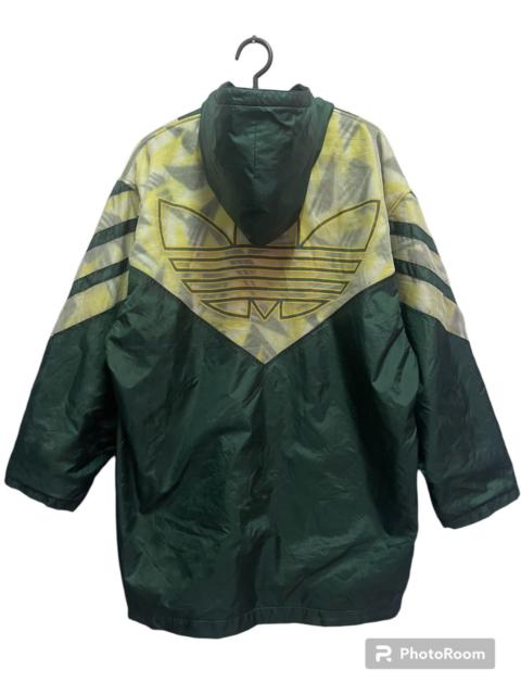 adidas Final Drop Vintage Adidas Coach Jacket With Big Logo