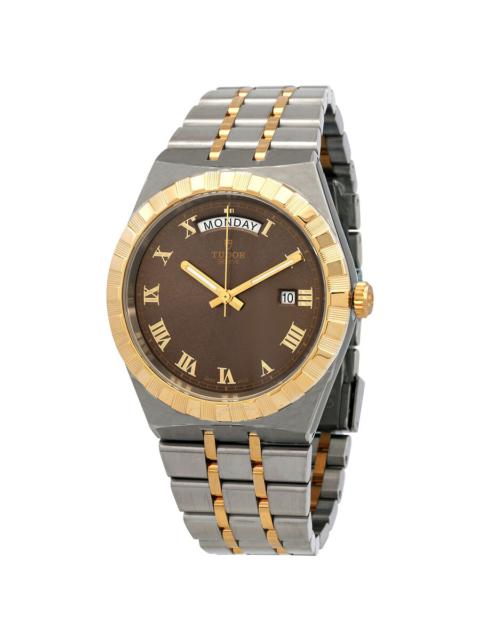 TUDOR Tudor Royal Automatic Chocolate Brown Dial Two-Tone Men's Watch M28603-0007