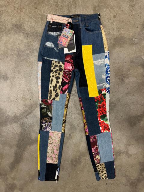 Dolce & Gabbana Patchwork Jeans