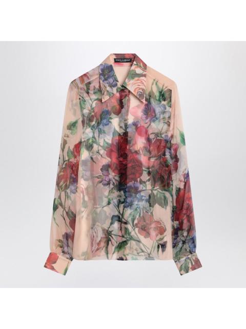 Dolce & Gabbana Dolce&Gabbana Floral-Print Silk Shirt Women