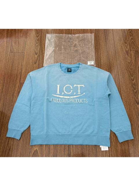 visvim VISVIM 26SS ICT JUMBO SB SWEAT L/S CRASH — Washed & Distressed Crewneck Sweatshirt