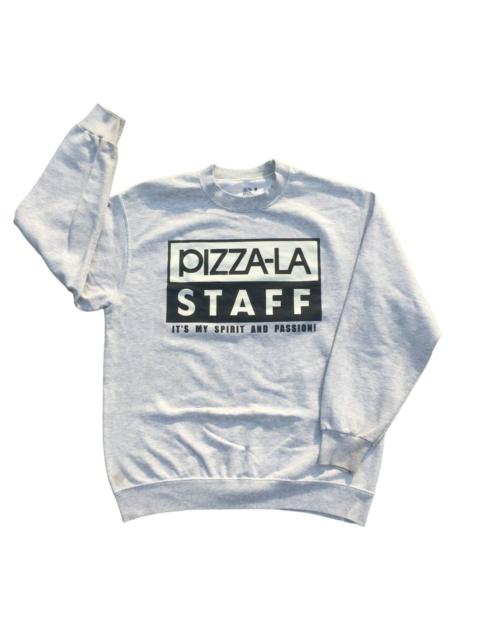 Other Designers Vintage - Vintage Pizza-La staff sweatshirt