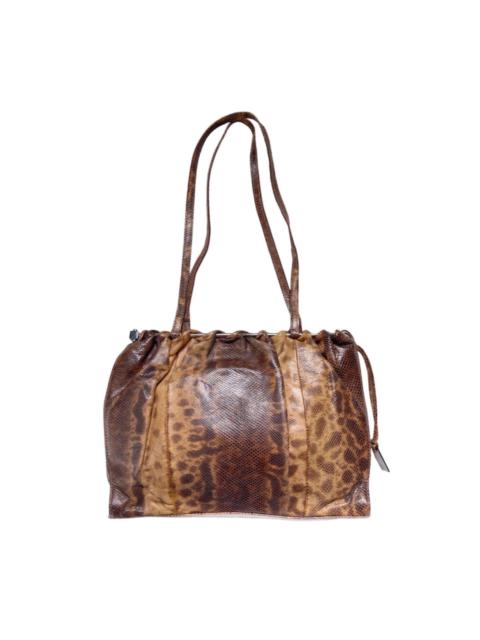 Gucci Fall 1999 Tom Ford Campaign Lizard Clutch Handbag