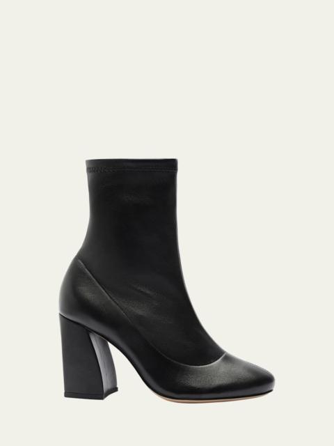 ALEXANDRE BIRMAN Leather Skinny Ankle Booties