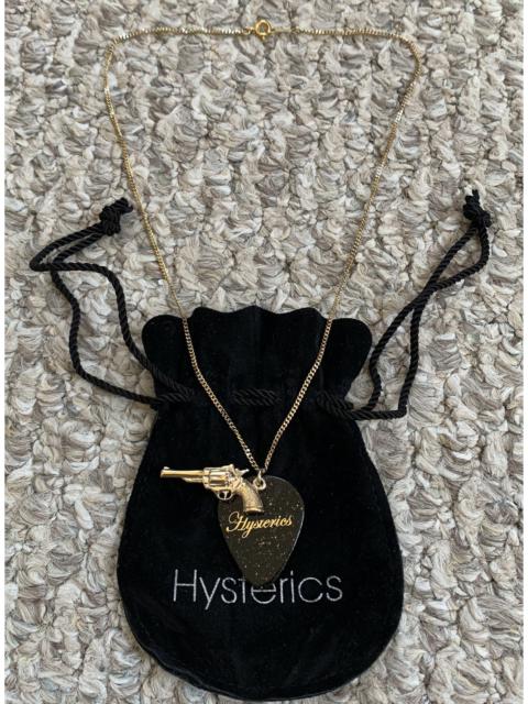 Hysteric Glamour Hysteric Glamour Gun+Guitar Pick Necklace + Bag