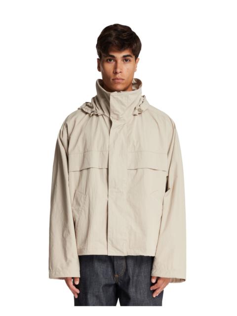 Beige Technical Nylon Jacket