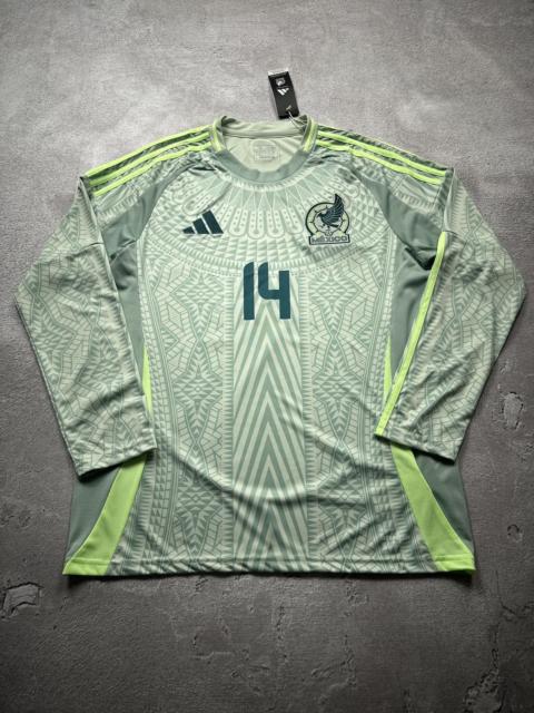 adidas NEW 2024/25 Adidas Mexico Away Jersey Long Sleeve Shirt
