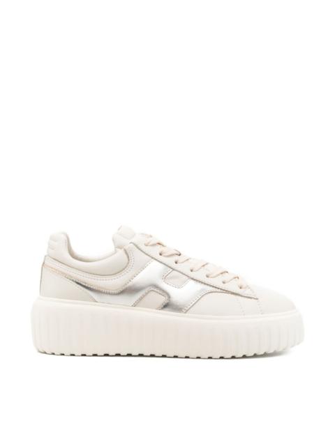 HOGAN H-Stripes leather sneakers