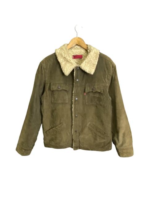 Other Designers Vintage - Levis corduroy sherpa jacket