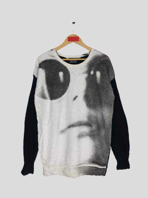 Other Designers Sly Guild - SLY Original Big Image Printed Alien Face Sweatshirt