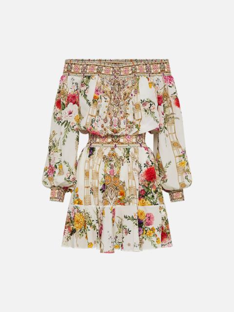 CAMILLA OFF SHOULDER SHORT DRESS