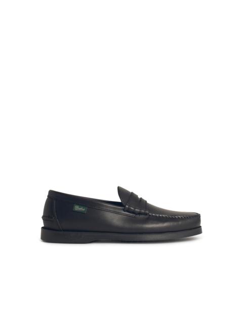 Paraboot 'Coraux' Black Leather Loafers Men