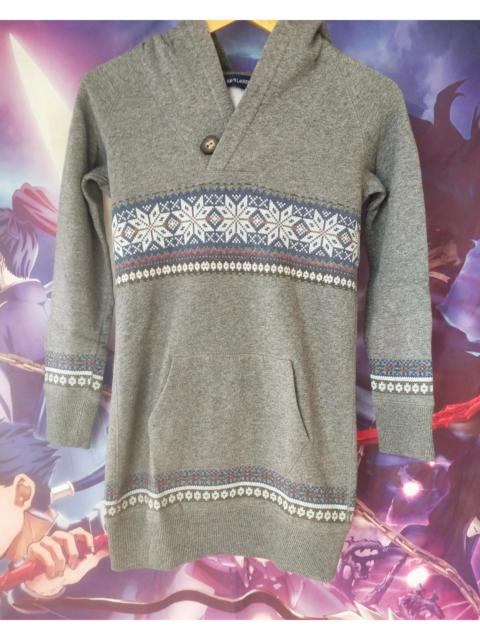 Ralph Lauren Ralph Lauren Fair Isle Hooded Sweatshirt Nordic Pattern