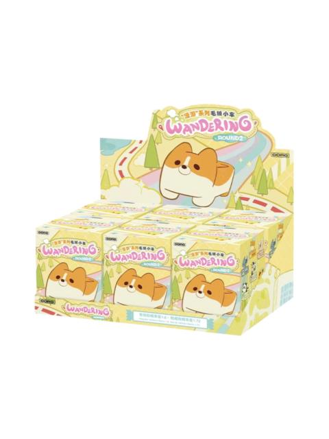 POP MART Pop Mart Gong Original Roaming Series Plush Toy Car Round2 Sealed Case (6 Blind Box)