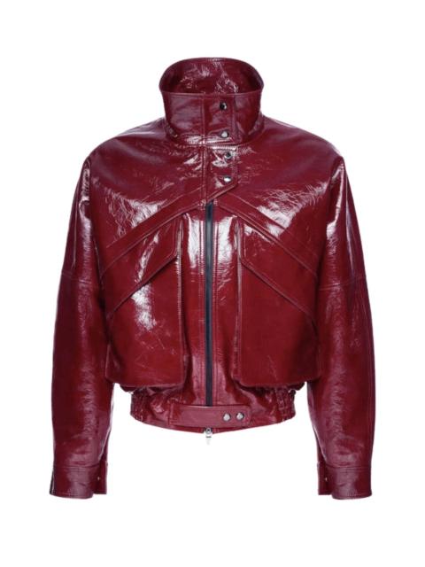 MAGDA BUTRYM Glossy Patent Leather Jacket