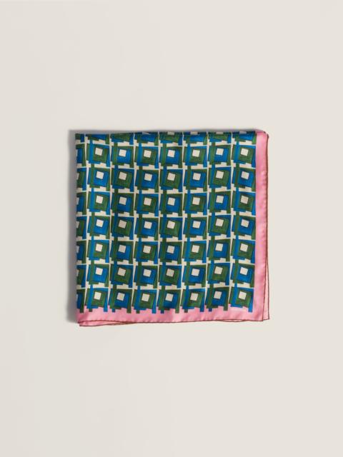 Miu Miu Printed silk scarf