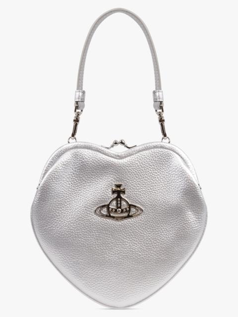 Vivienne Westwood BELLE HEART FRAME PURSE | SILVER