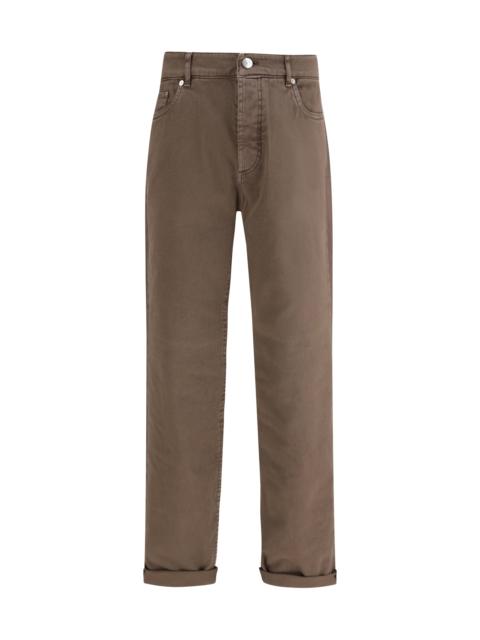 Brunello Cucinelli Brunello Cucinelli Men Jeans With Turn-Up Hem