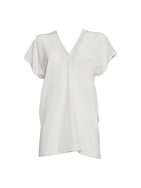 silk blouse