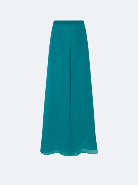 LAPOINTE Lightweight Georgette Wide Leg Pant With Pockets