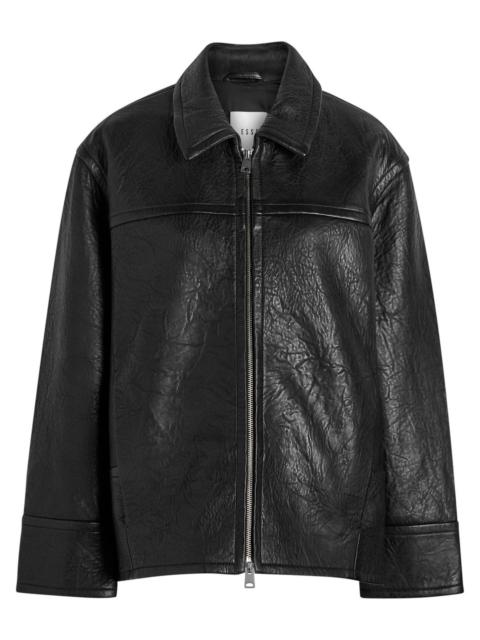 ESSE Studios Esse Studios Pelle Textured Leather Jacket