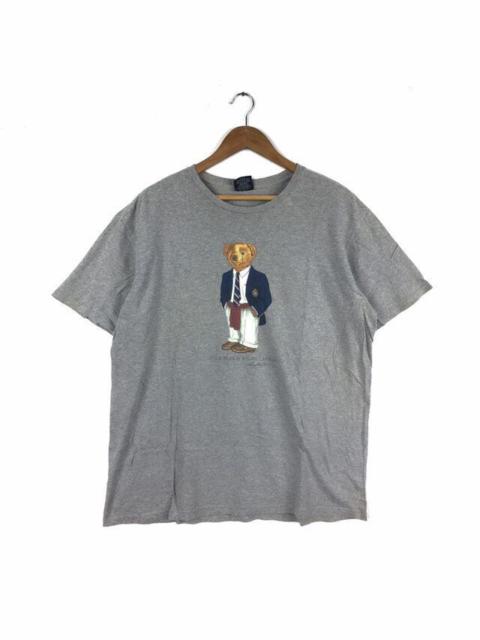 Other Designers Polo Ralph Lauren - VINTAGE POLO BEAR RALPH LAUREN BIG LOGO CREWNECK T-SHIRT